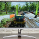 FPS 게임도 즐길 수 있는 울트라와이드 모니터, 크로스오버 34WG165Hz CURVED R1500 400 White 게이밍