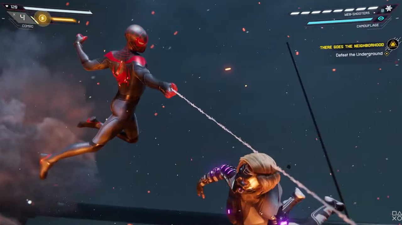 ▲ PS5와 같은 날 출시되는 '마블스 스파이더맨: 마일즈 모랄레스' (사진: PlayStation 유튜브 채널)