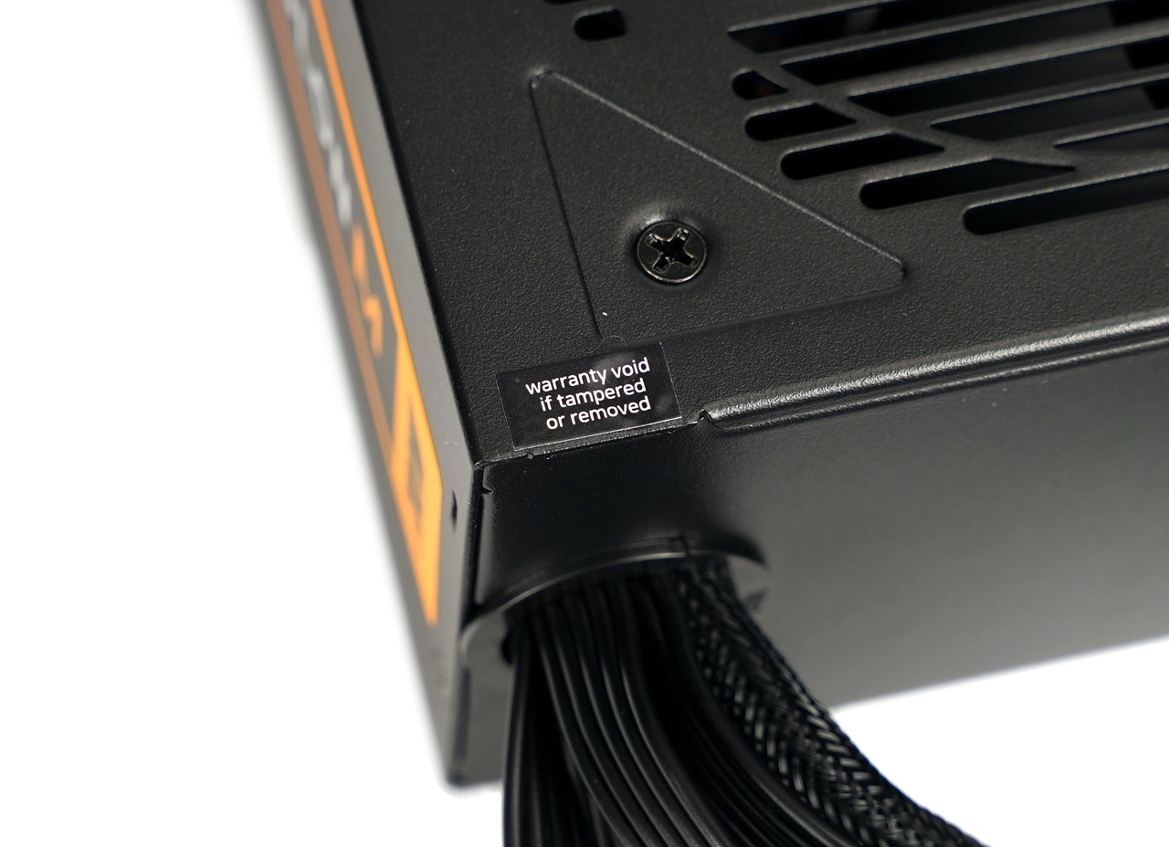 ▲ 사용자가 파워 서플라이를 분해하면 보증 서비스는 날아간다