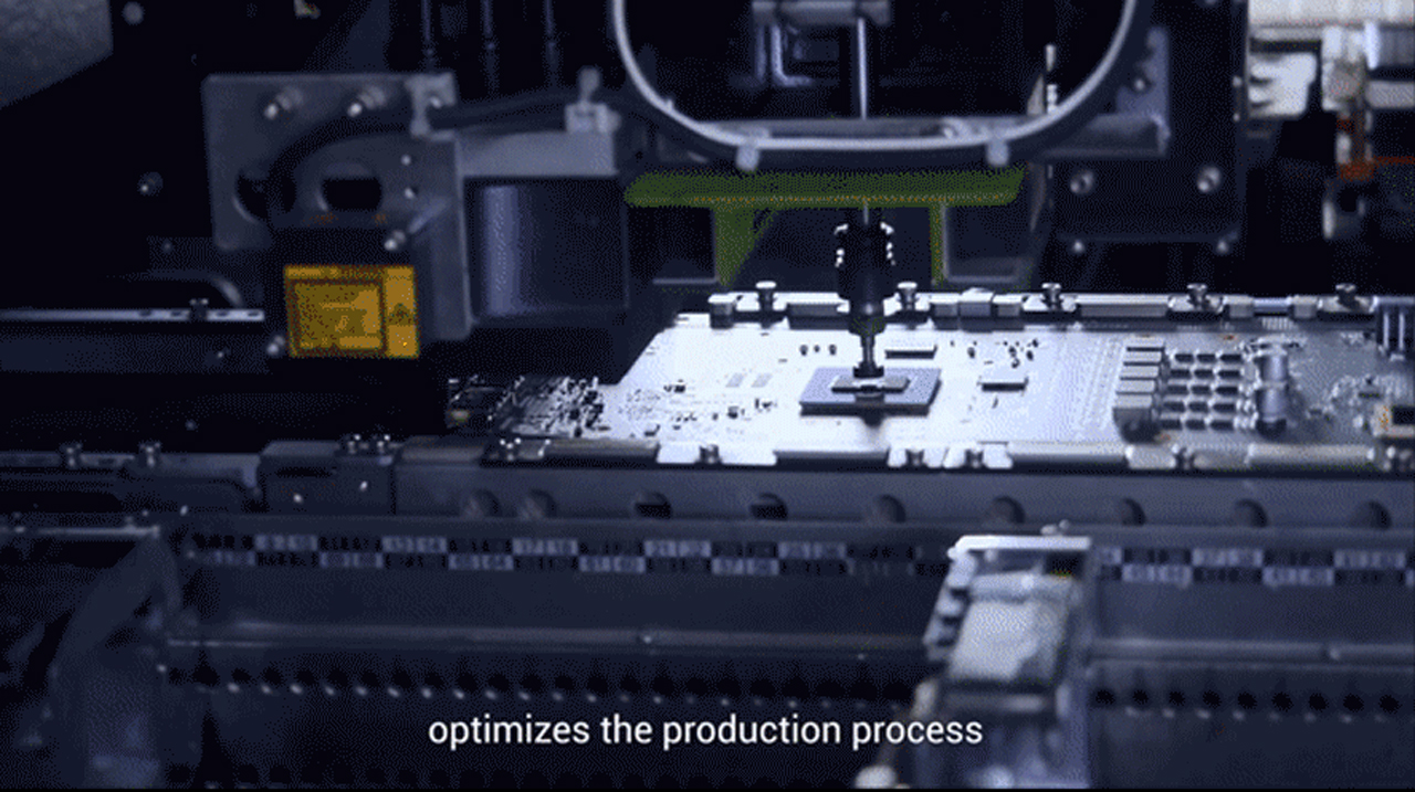 ▲ 자동화 제조 공정으로 생산되는 에이수스 TUF 그래픽카드 (사진: 에이수스)