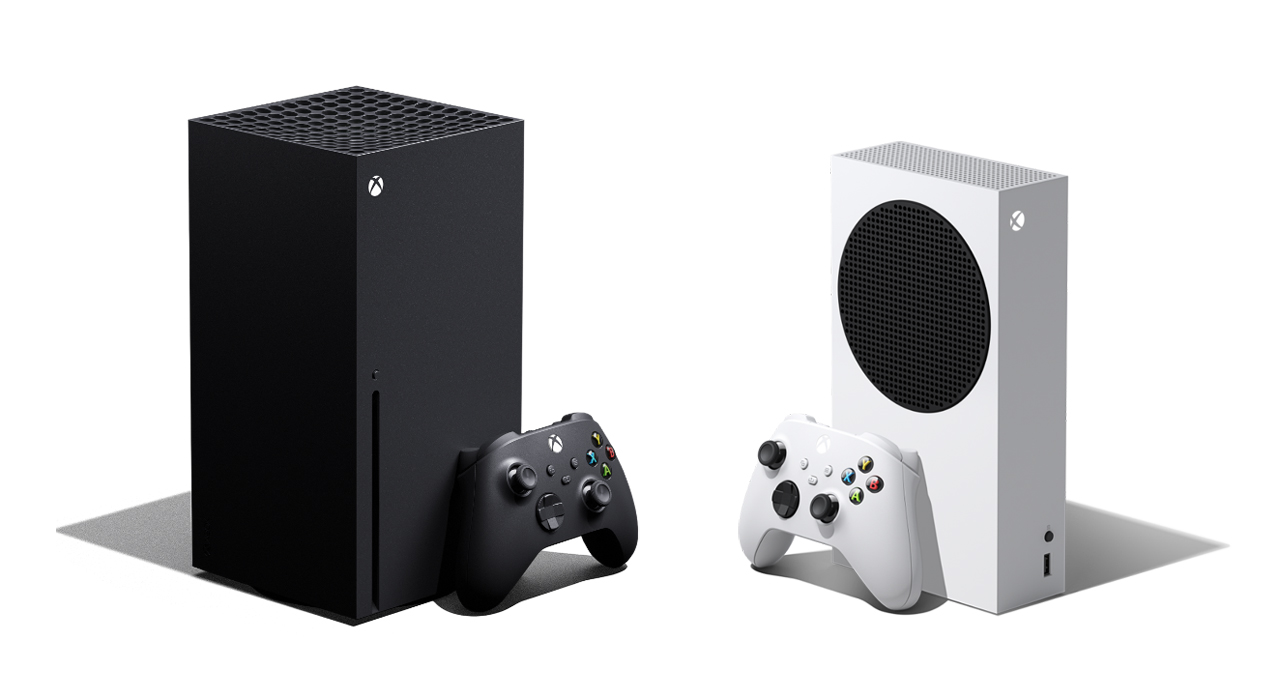 ▲ NVMe SSD가 기본 스토리지인 엑스박스 시리즈 X(좌) · S(우) (사진: 엑스박스 홈페이지)