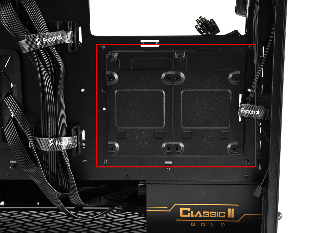 ▲ 2.5인치 HDD · SSD용 '2.5 전용 트레이'