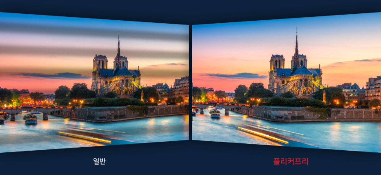 ▲ 모니터 백라이트 깜빡임을 없애는 플리커프리 (이미지: 마이크로닉스)