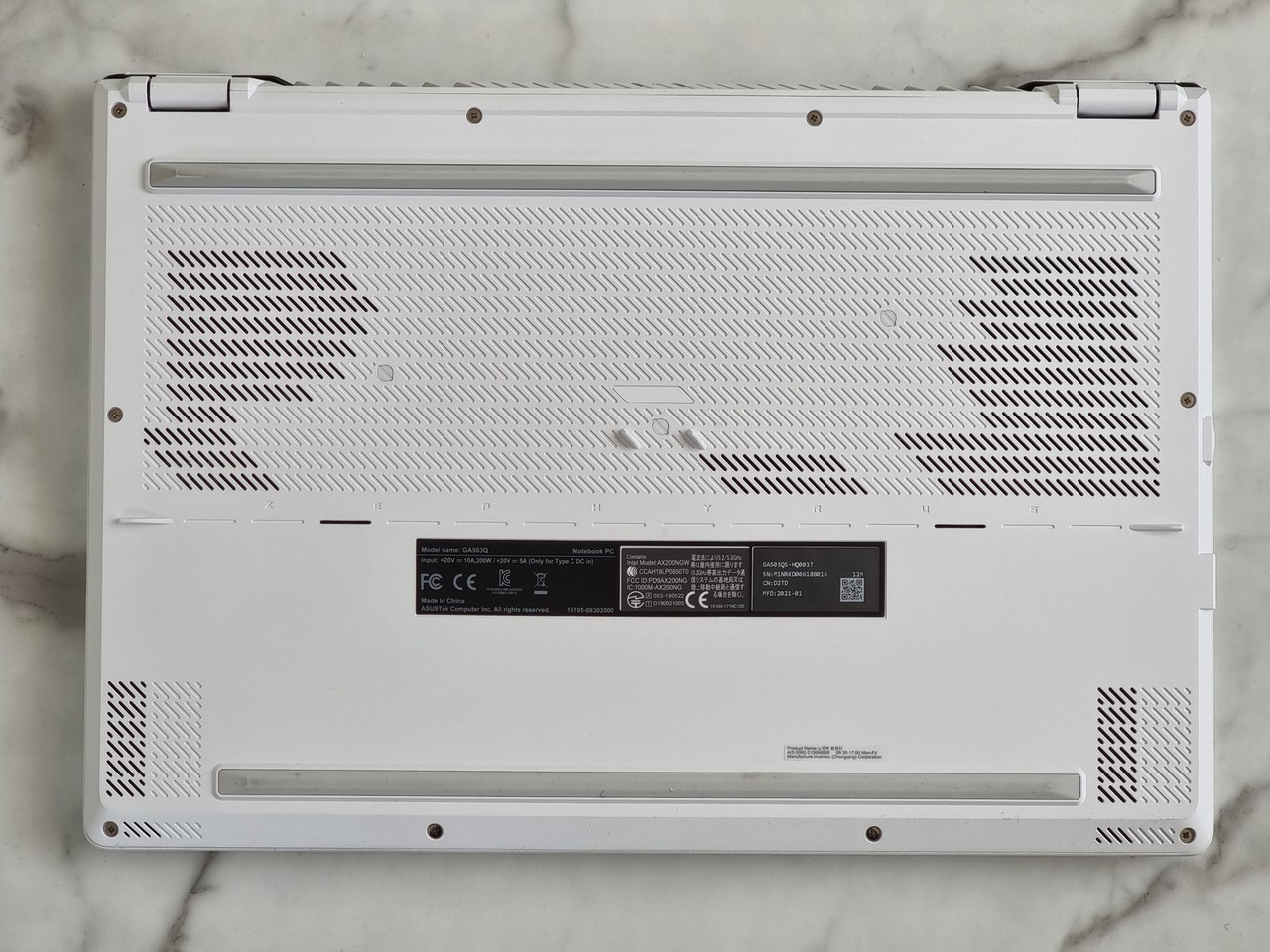 ▲ 이번엔 하판으로 공기 흡입이 잘 된다.