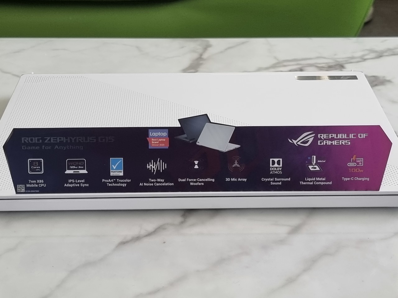 ▲ G15의 특징이 나열되어 있다.