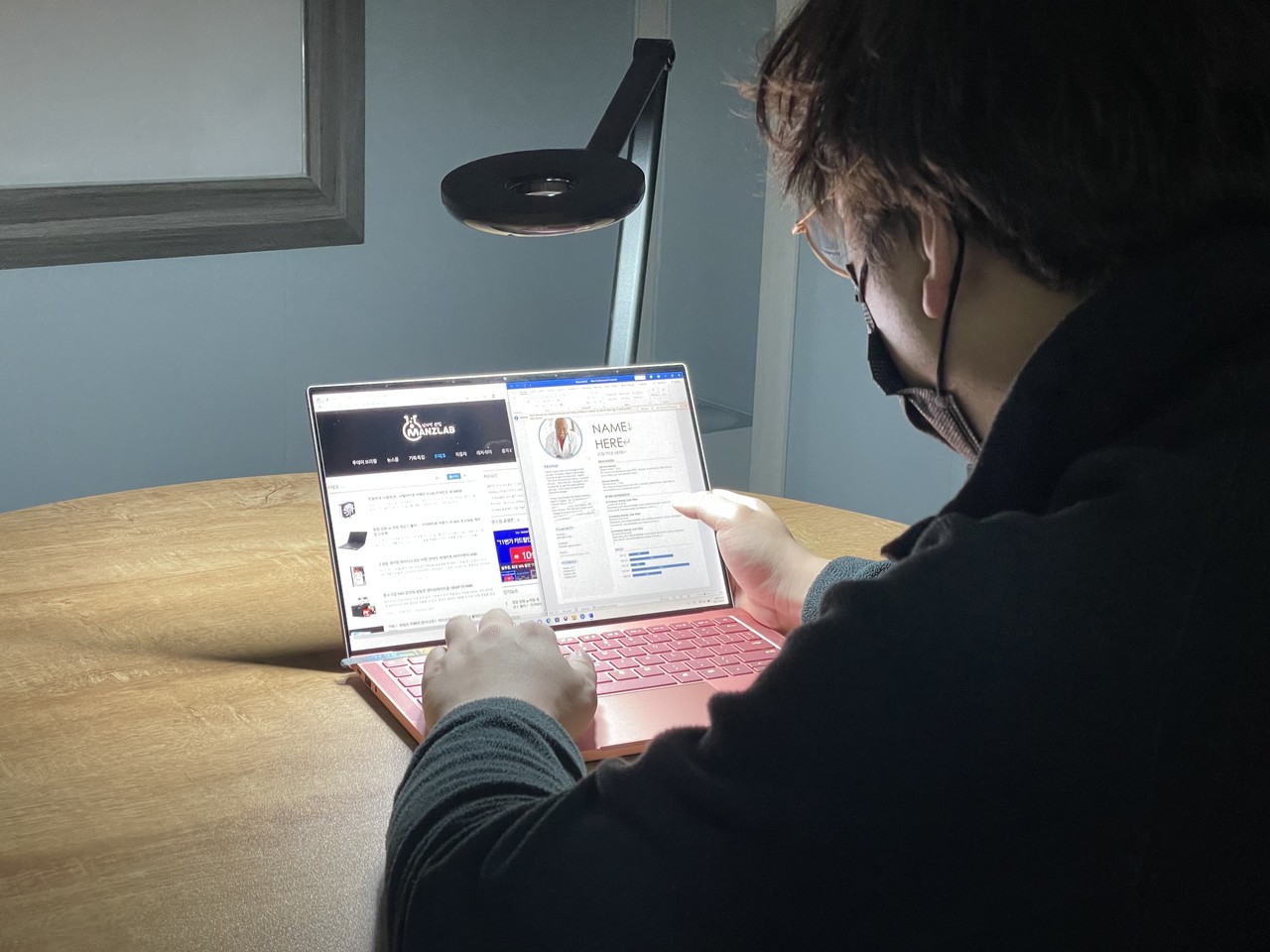 ▲ 집중할 때는 6500K가 적합하다.