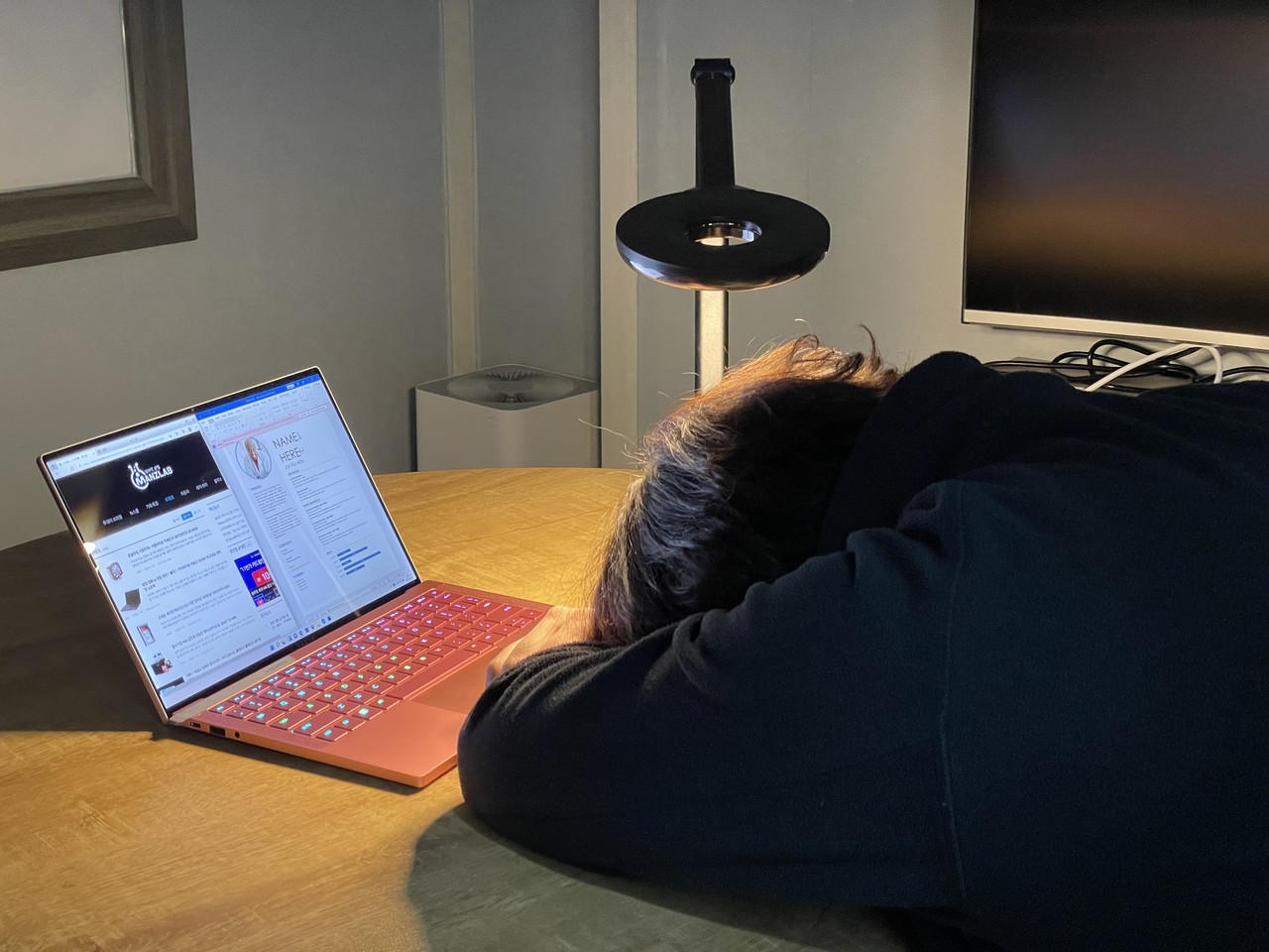 ▲ 3000K. 빛이 편안해서 잠이 잘 온다.