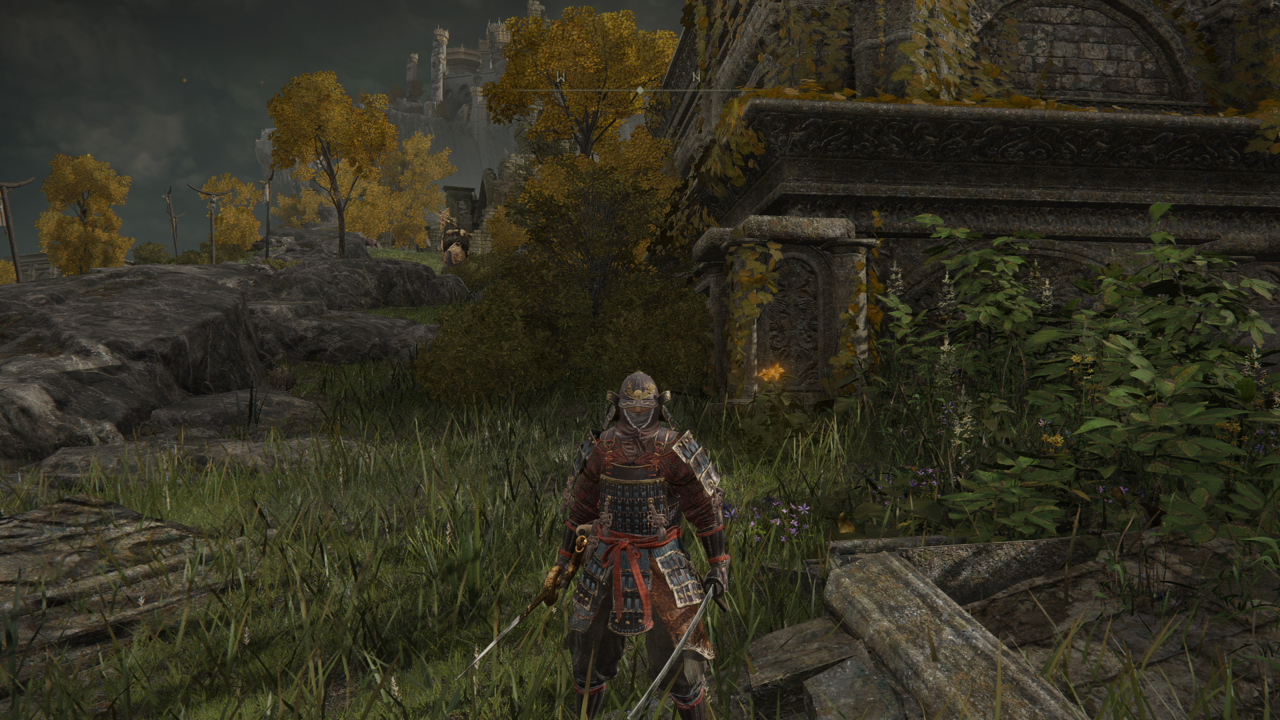 ▲ 엘든 링은 FHD 최상 옵션으로 평균 57프레임으로 확인된다. 전투 중 최소 22프레임 정도로 낮아지기도 하는데, 옵션을 조절해 해결할 수 있다.