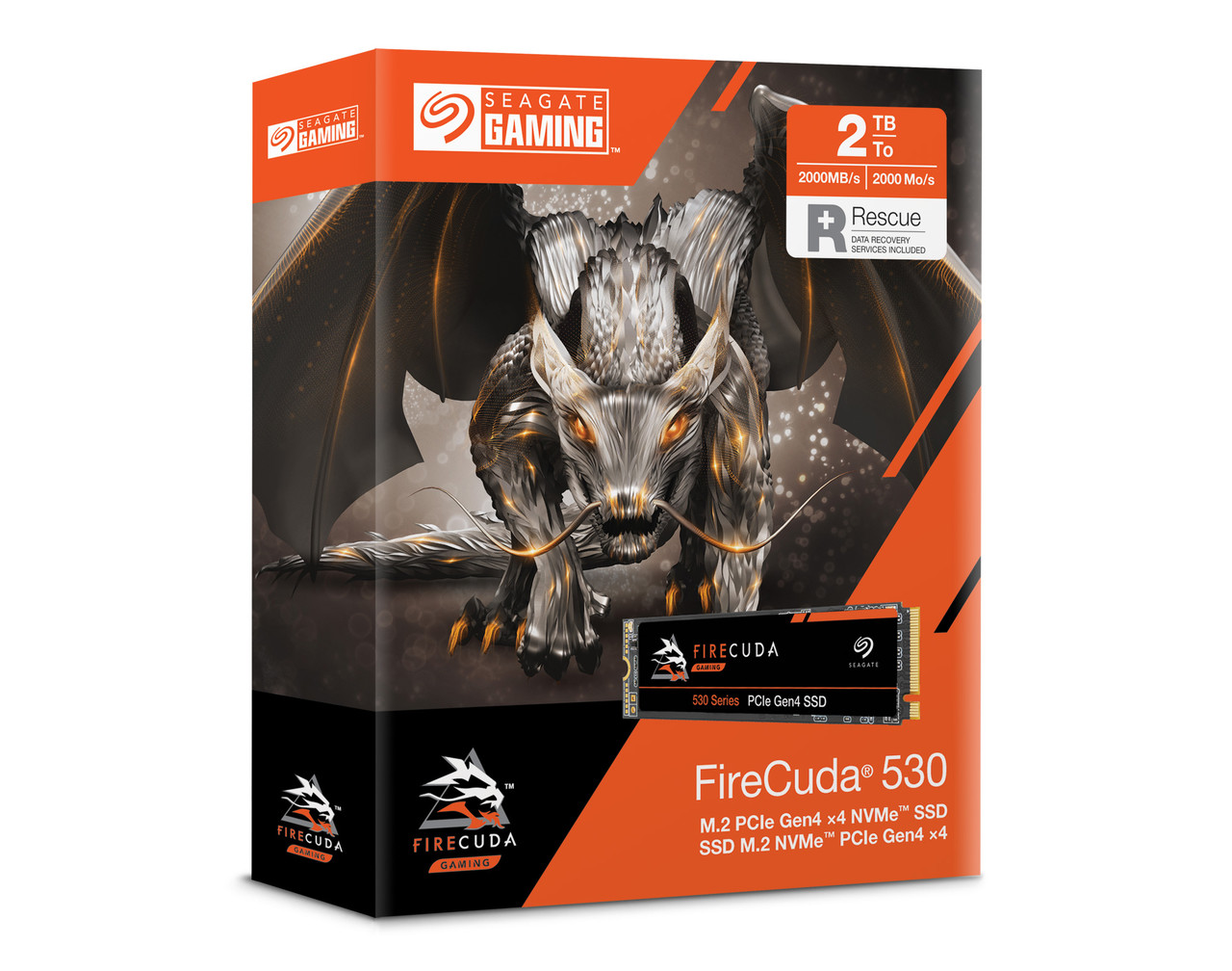 ▲ 2TB 모델 기준으로 최대 5,100TBW 제공하는 ‘씨게이트 파이어쿠다 530’