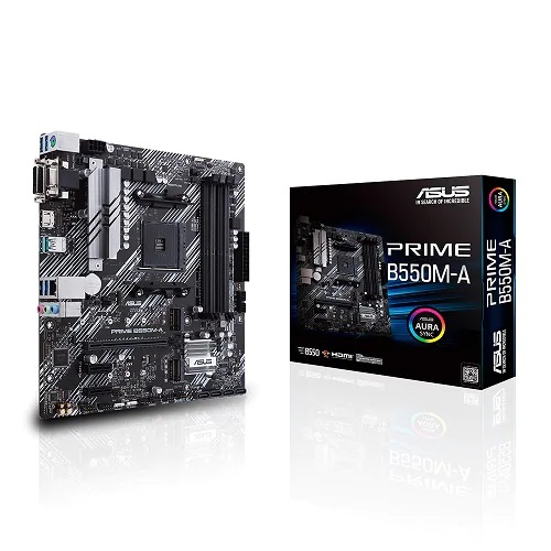 ▲ ASUS PRIME B550M-A(AMD). 4월 4일 기준 최저가 106,550원.