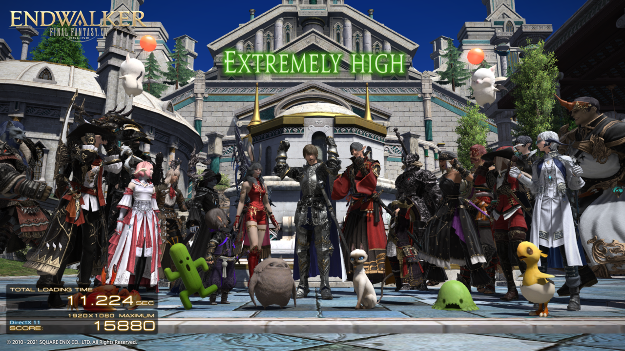 ▲ FHD 풀옵션 결과.