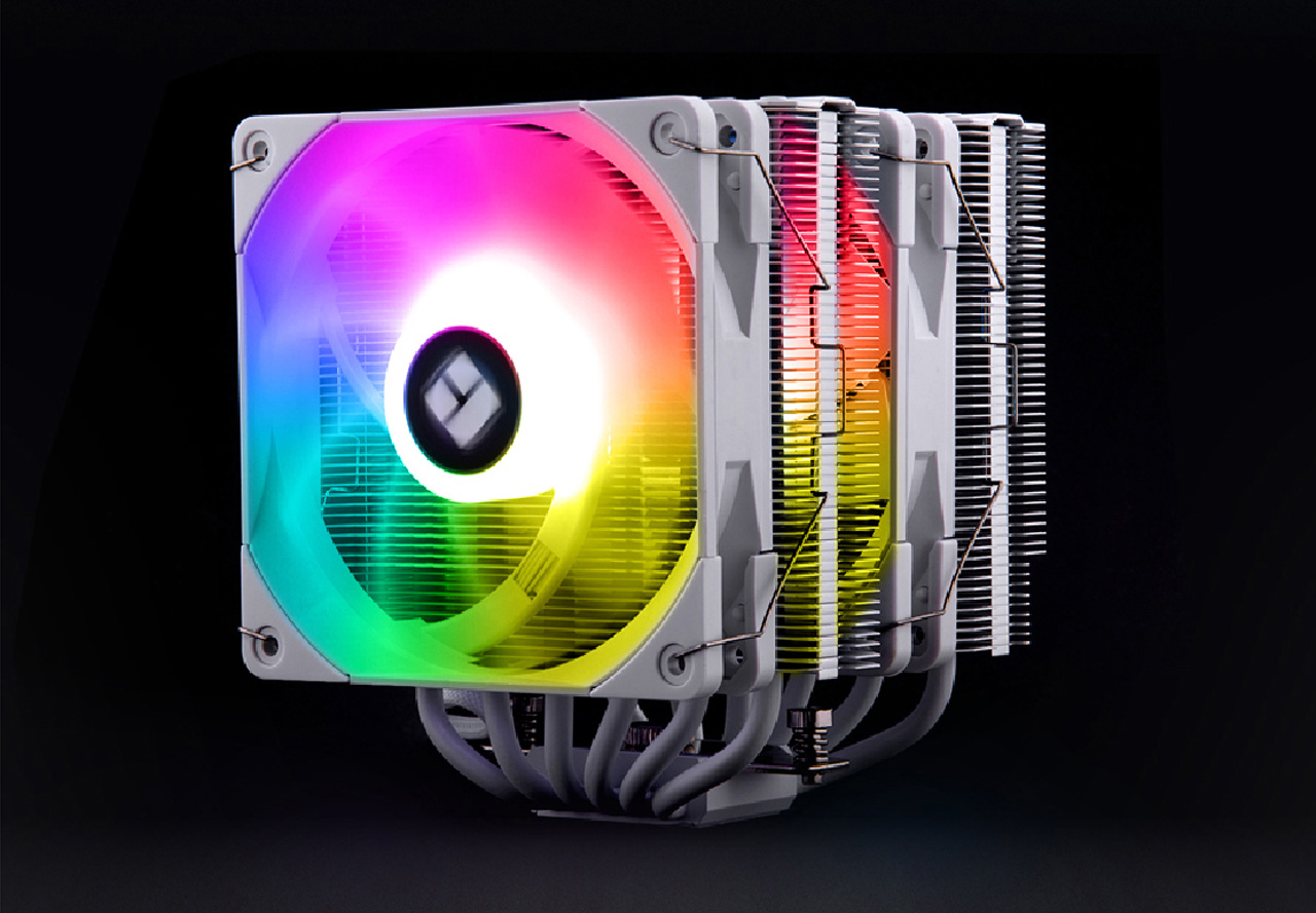 ▲ ‘서멀라이트 피어레스 어쌔신 120 화이트 ARGB’ (사진=서린씨앤아이)